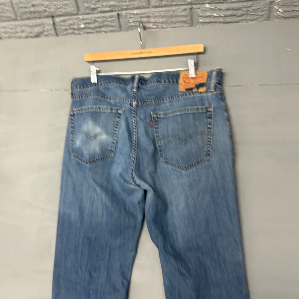 Levis 559 Relaxed Straight Mens Jeans‎ 36x34 Blue Medium Wash Denim 00559-0384